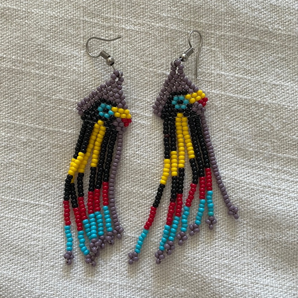Tucan earrings